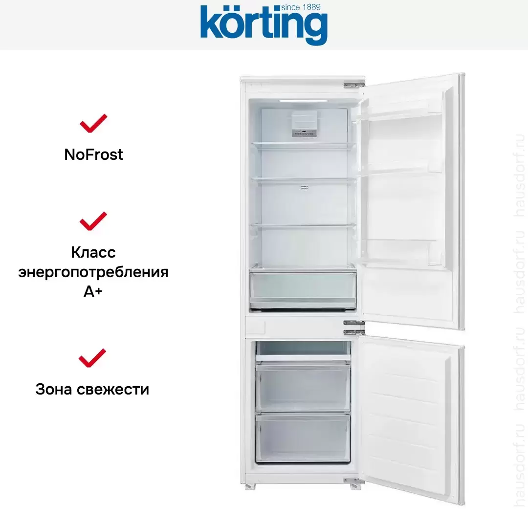 Встраиваемый холодильник Korting KFS 17935 CFNF