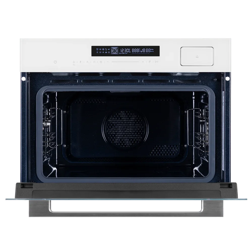 Компактный духовой шкаф с паром Maunfeld MCMO5016STGW