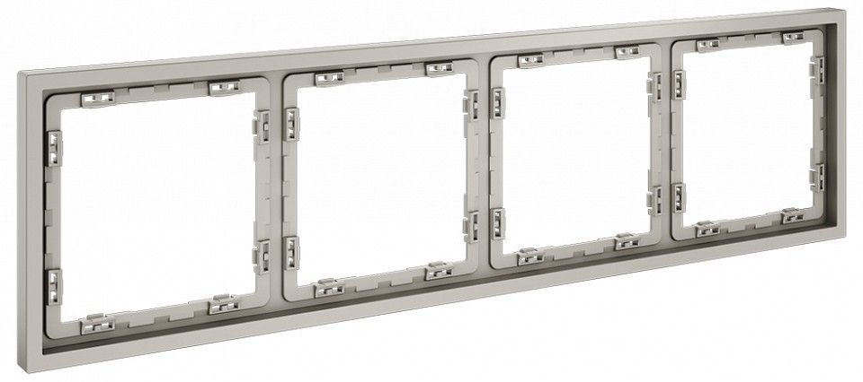 Рамка на 4 поста Voltum S70 VLS100403