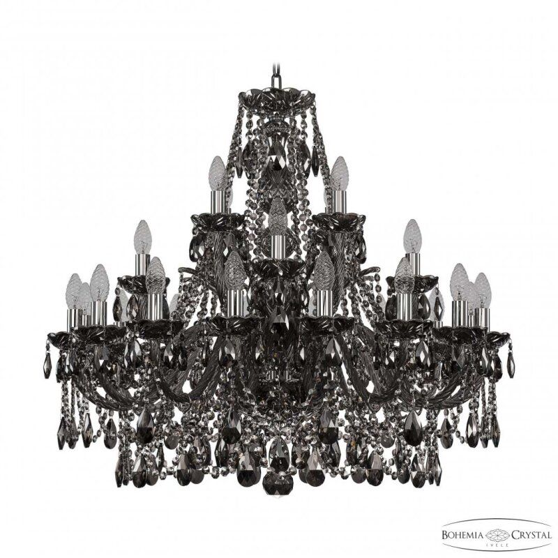 Подвесная люстра Bohemia Ivele Crystal 1411 1411/16+4+4/300 Ni M731