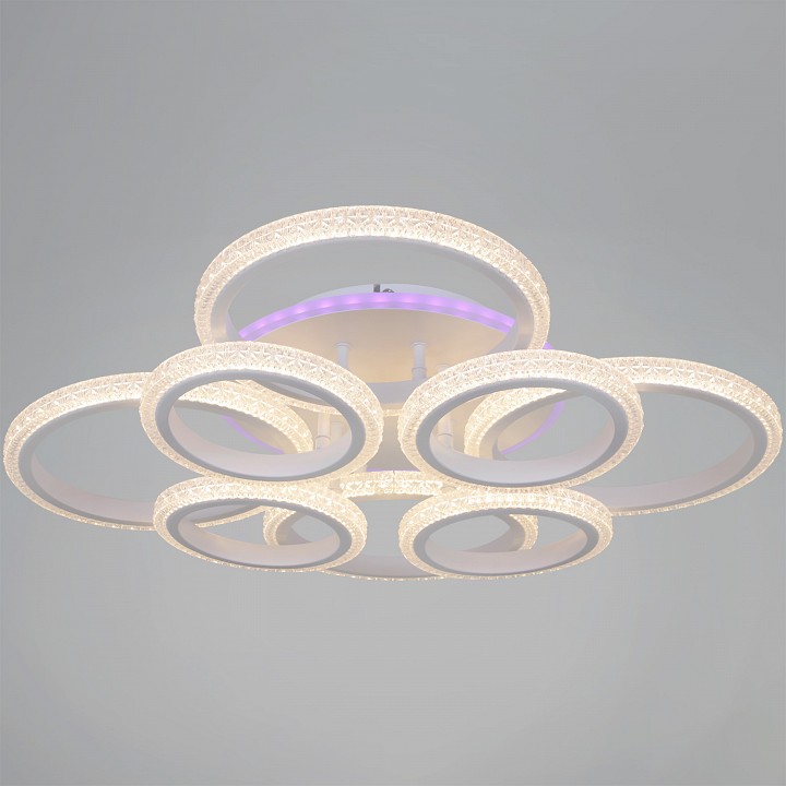 Потолочная люстра Reluce 06333 06333-0.3-4+4A WH (RGB)