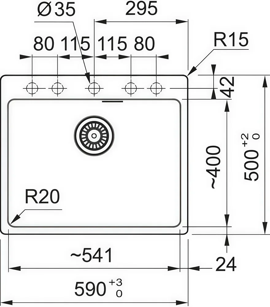 Мойка Franke MRG 610-54 FTL сахара