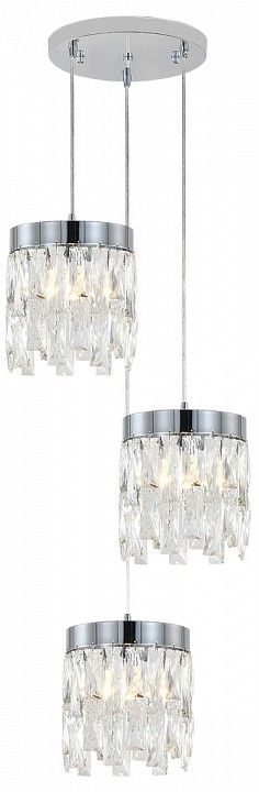 Подвесной светильник Indigo Anna 12029/3P Chrome