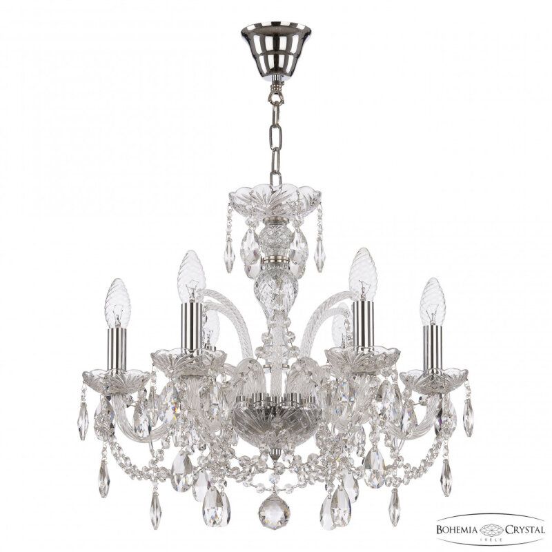 Подвесная люстра Bohemia Ivele Crystal 105 105/6/165 Ni