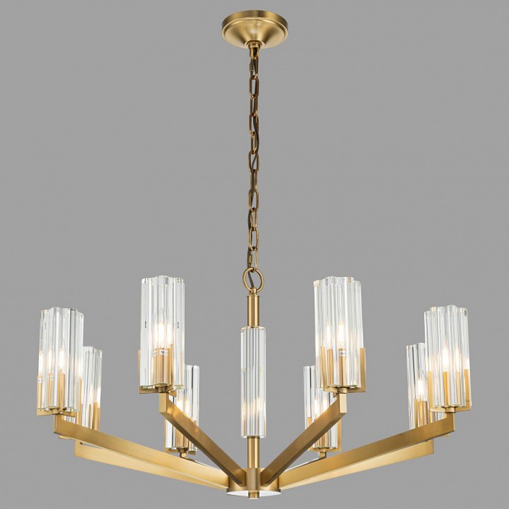 Подвесная люстра Belfast Malone 6035-8 BR CL