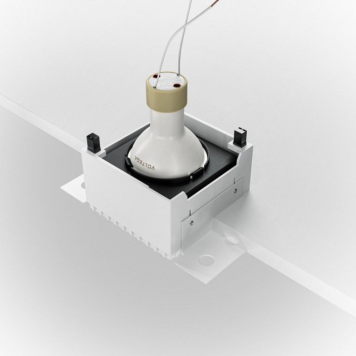 Встраиваемый светильник Maytoni Technical Пай DL051-01-GU10-SQ-WB