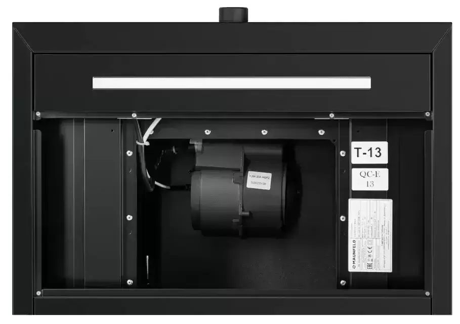 Встраиваемая вытяжка Maunfeld Comfort 60 T black