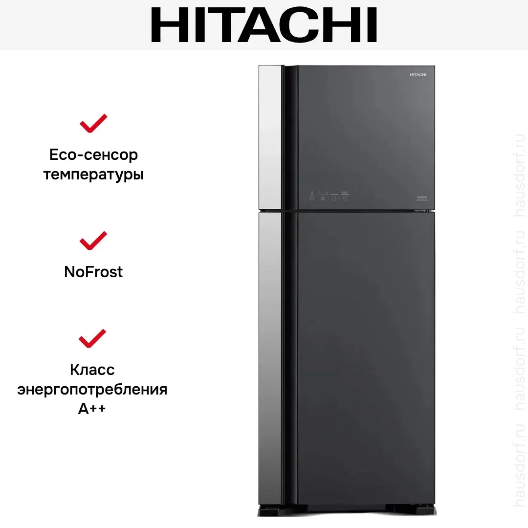 Холодильник Hitachi HRTN7489DFGGRCS