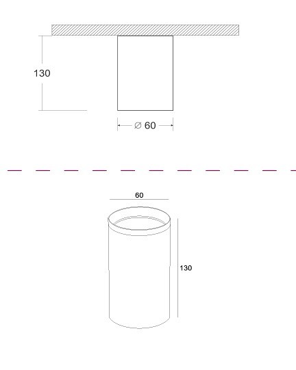 Накладной светильник Maytoni Technical Focus C010CL-01G