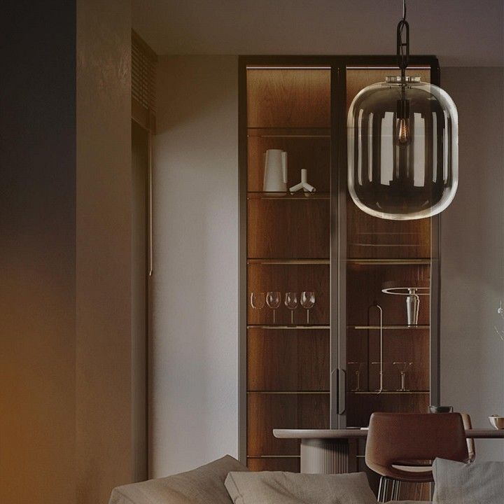Подвесной светильник Loft it Oda 10195/350 Amber