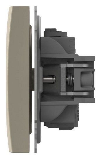 Розетка без заземления, без рамки Elbi Eleсtriс Zena Vega 609-010300-215
