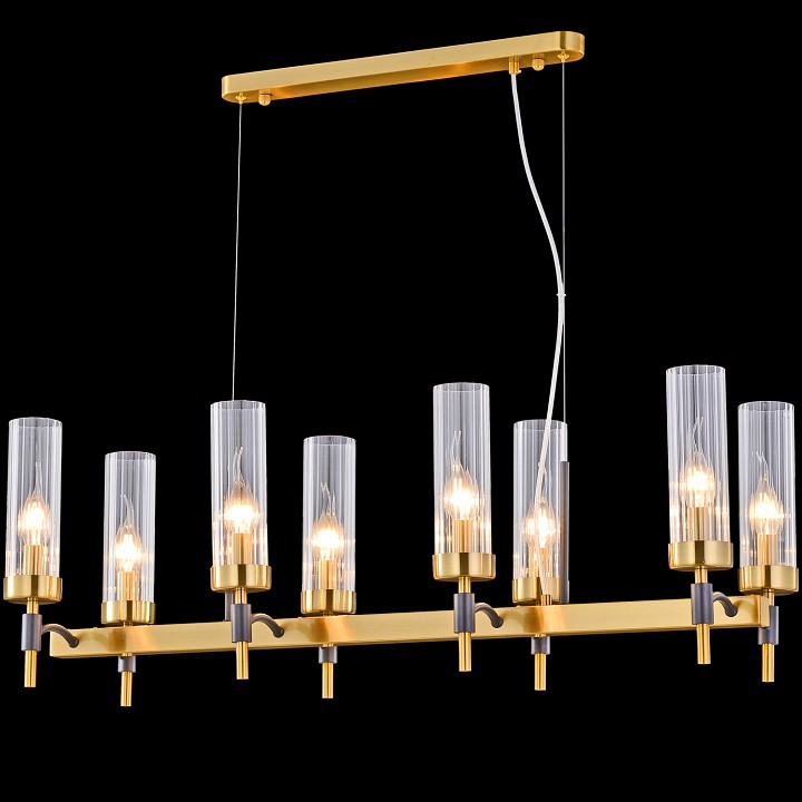 Подвесная люстра ILLUMICO BRASS TUBO IL5177-8LLS-29 BRASS TUBO