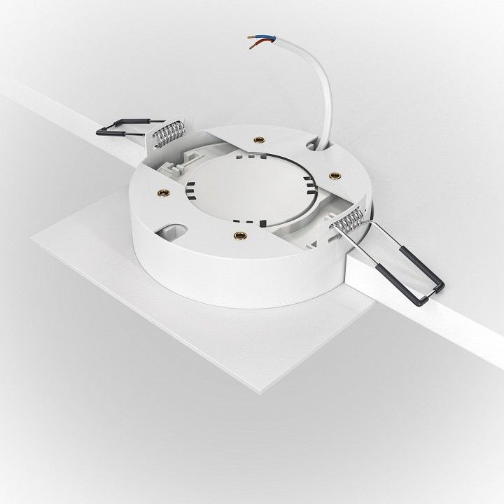 Встраиваемый светильник Maytoni Technical Обруч DL086-GX53-SQ-WB