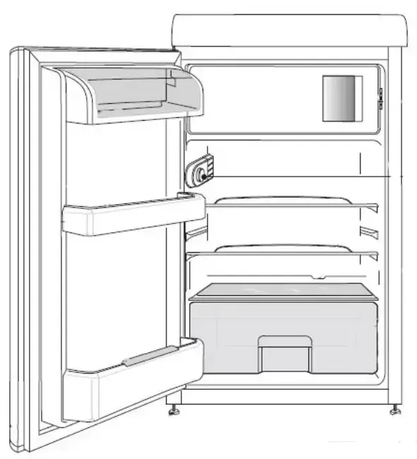 Холодильник Smeg FAB10LR