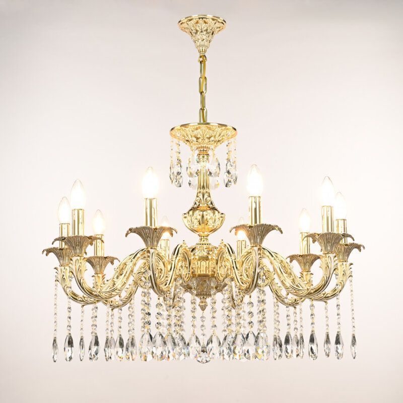 Подвесная люстра Bohemia Ivele Crystal AL7901 AL79101/10/250 A GW