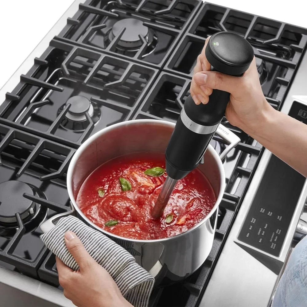 Погружной блендер беспроводной KitchenAid 5KHBBV53EBM черный