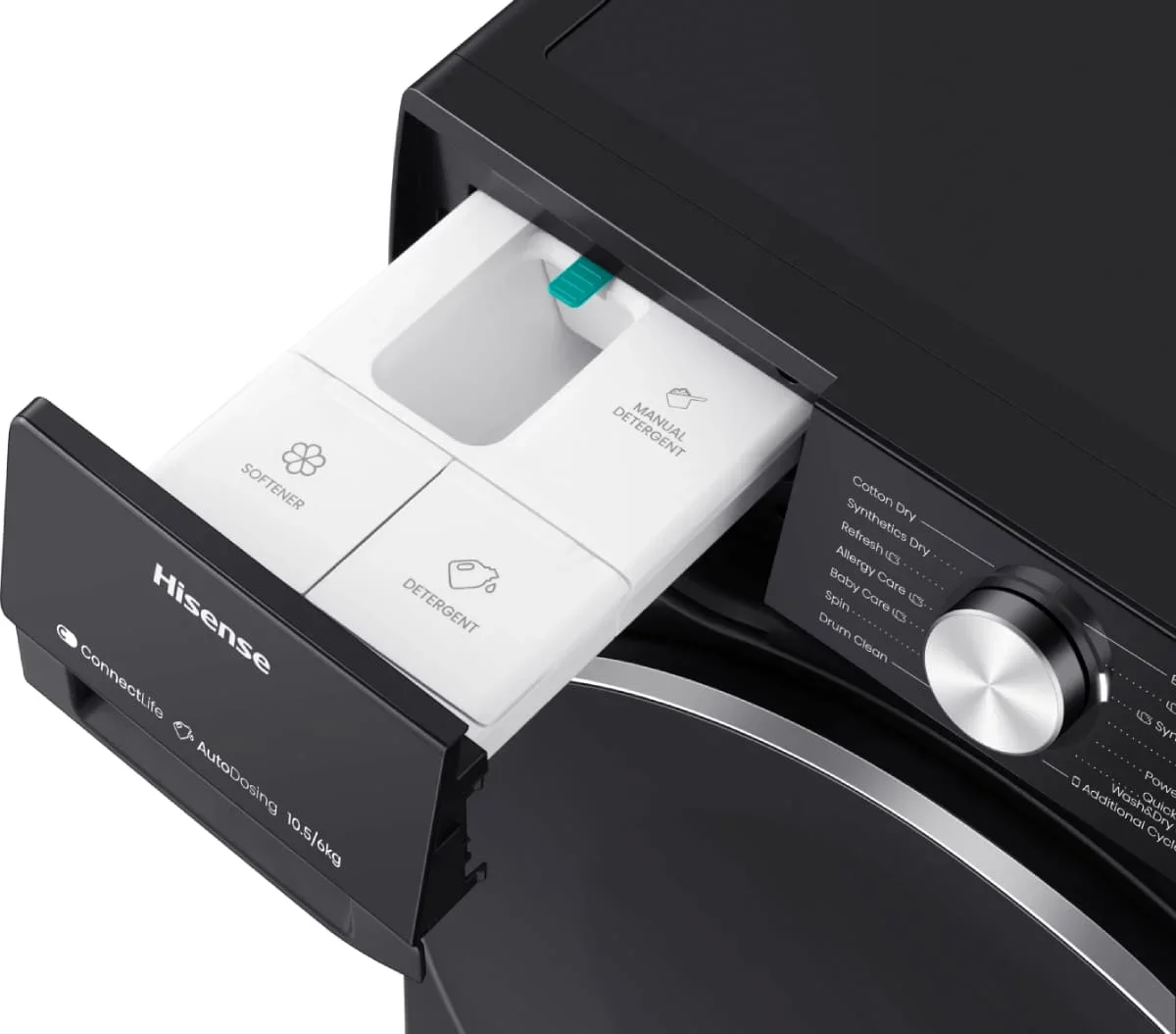 Стирально-сушильная машина Hisense WD5S1045BB