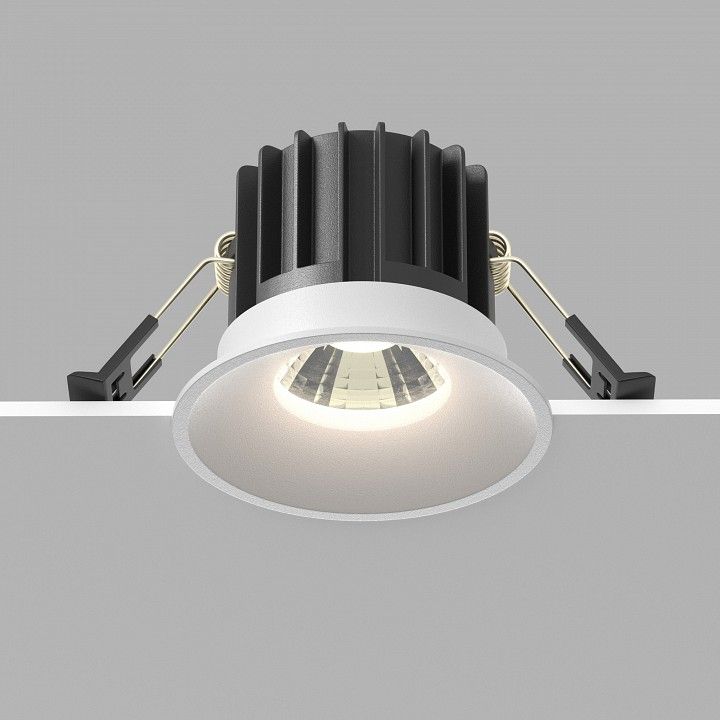 Встраиваемый светильник Maytoni Technical Раунд DL058-12W4K-W