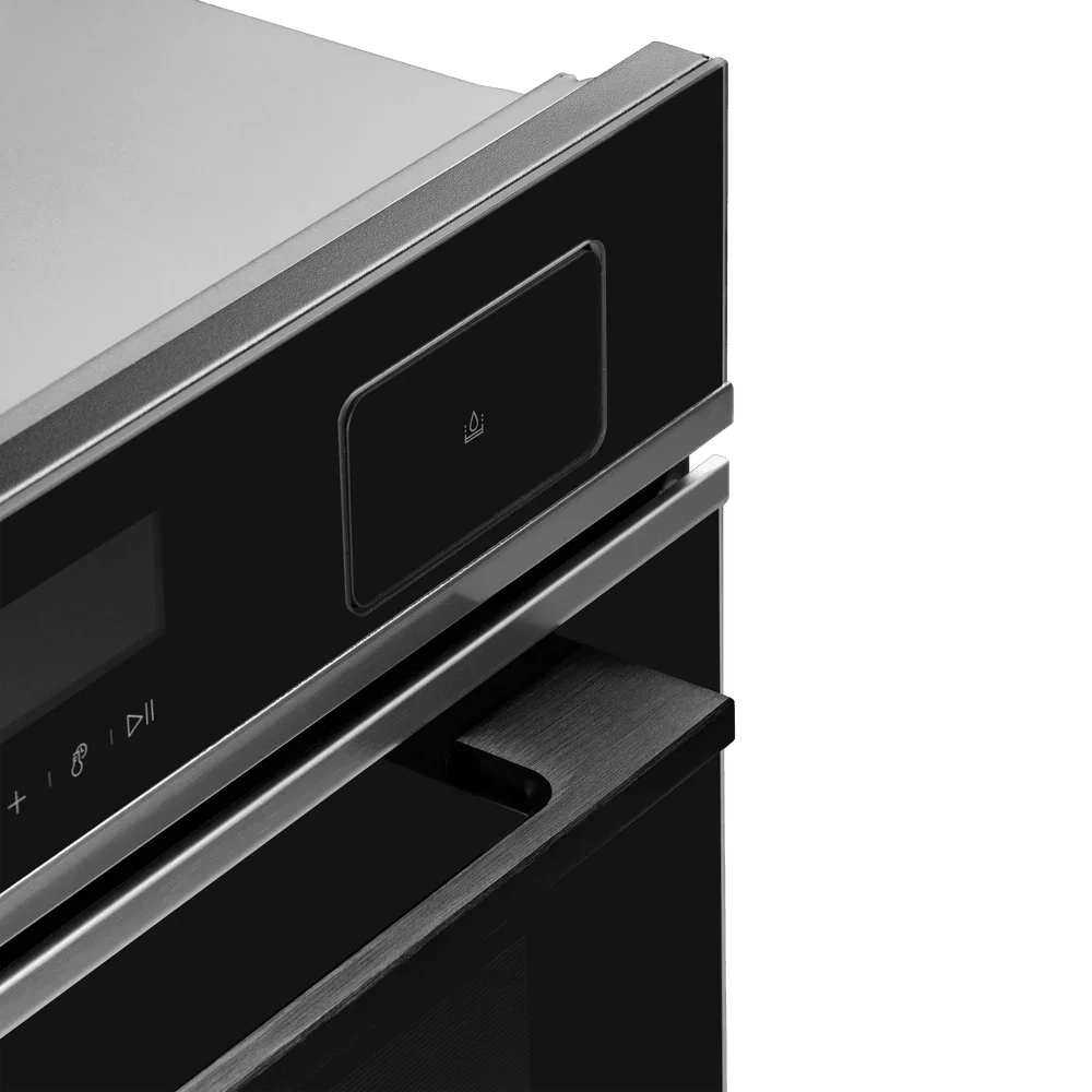 Компактный духовой шкаф с паром Maunfeld MCMO5016STGB