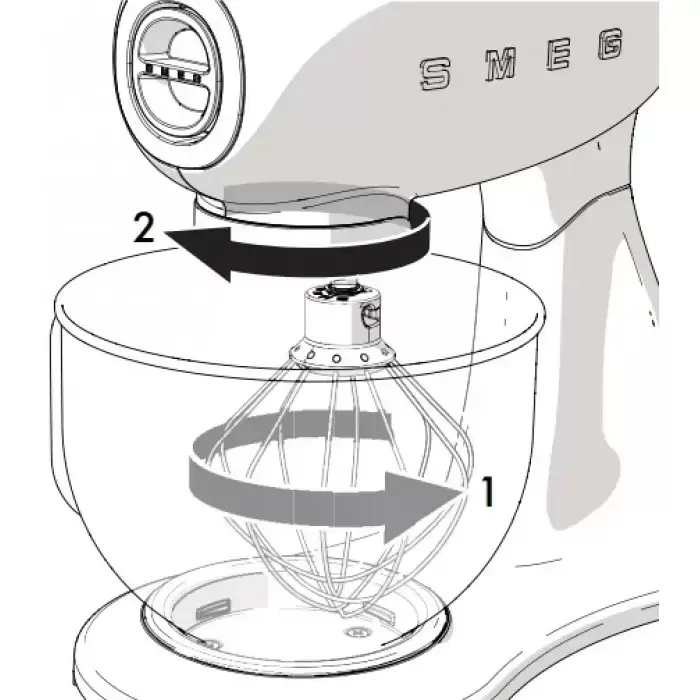 Планетарный миксер Smeg SMF02PGEU