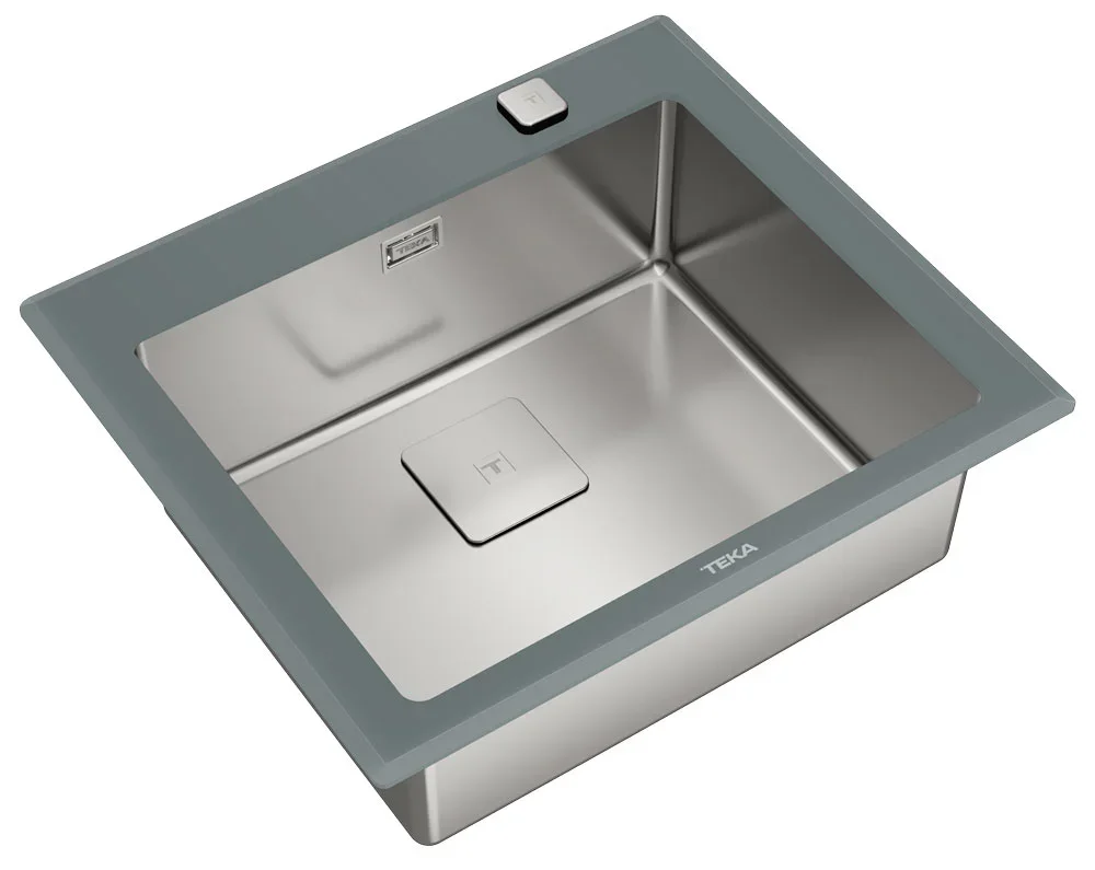 Врезная раковина Teka DIAMOND RS15 1B 60 GREY