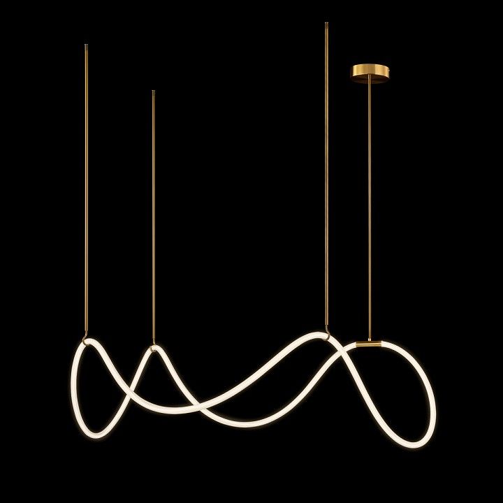 Подвесной светильник Loft it Thread 10388P/C Brass