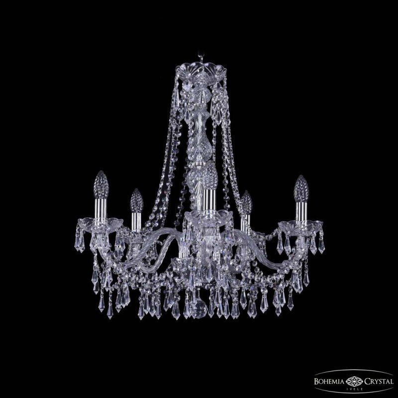 Подвесная люстра Bohemia Ivele Crystal 1403 1403/5/195/h-60 Ni