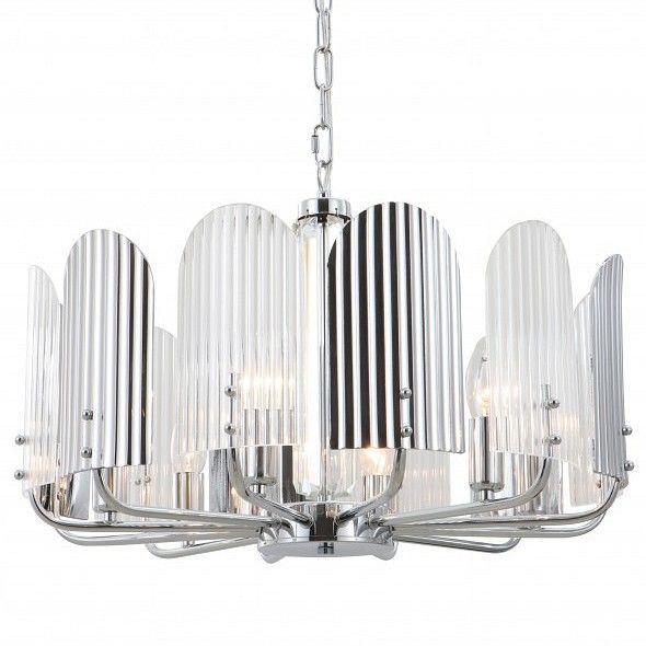 Подвесная люстра iLamp Dolce 15571-6 CR+MULT Подвесная люстра iLamp Dolce 15571-6 CR+MULT