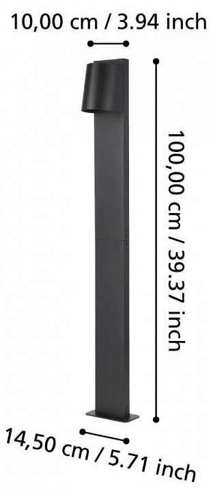 Наземный низкий светильник Eglo Stagnone 900692