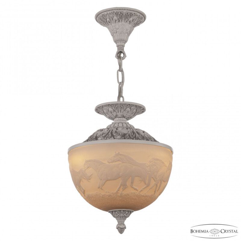 Подвесная люстра Bohemia Ivele Crystal AL7003 AL7003P/25 WMN Horse