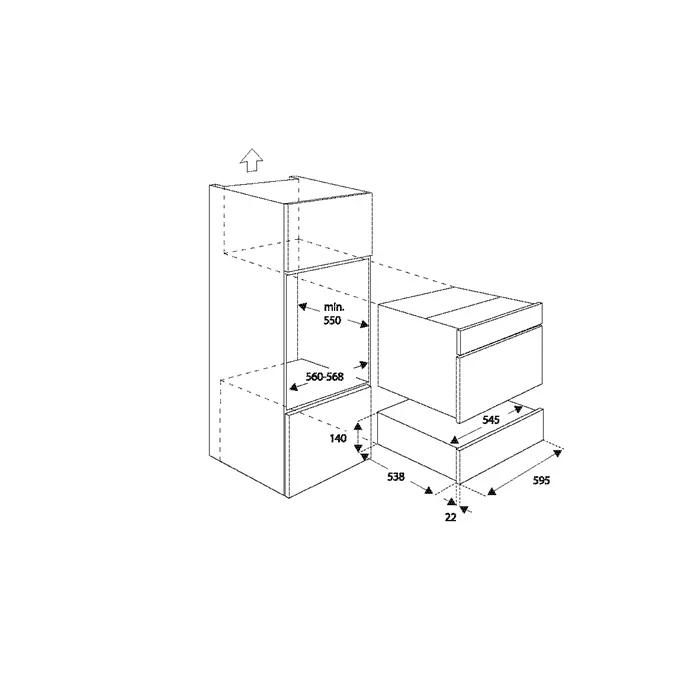 Подогреватель посуды Bertazzoni WD60B