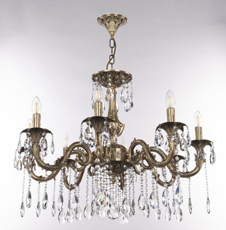 Подвесная люстра Bohemia Ivele Crystal AL7901 AL79101/8/250 A FP