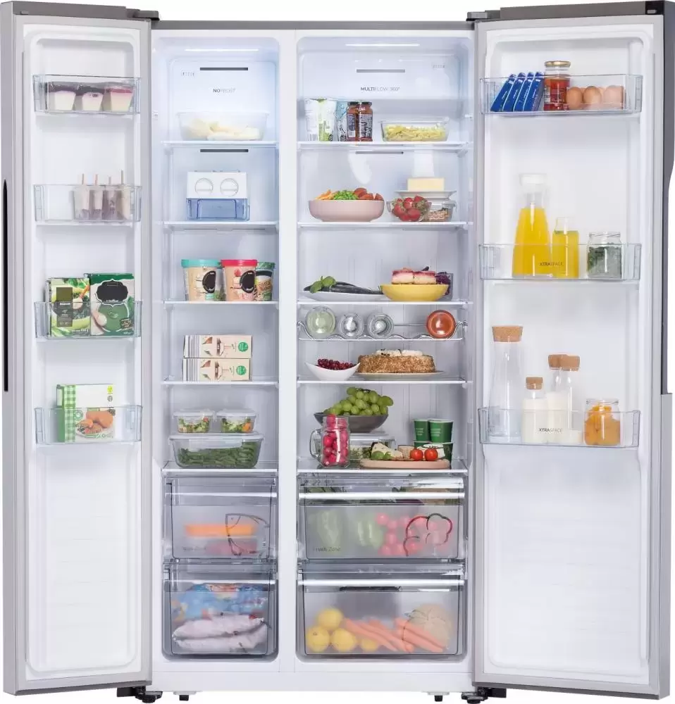Двухкамерный холодильник Gorenje NRS9181MX