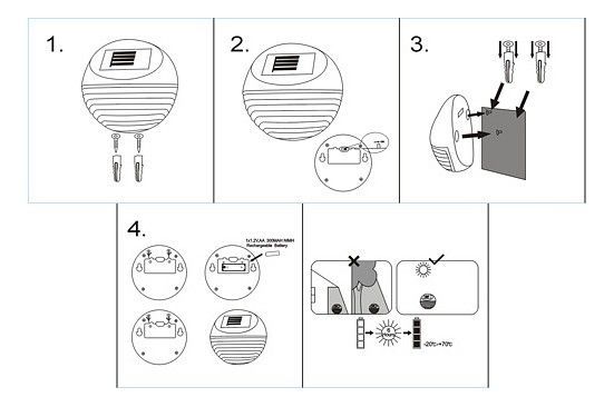 Накладной светильник Globo Solar 33429-12