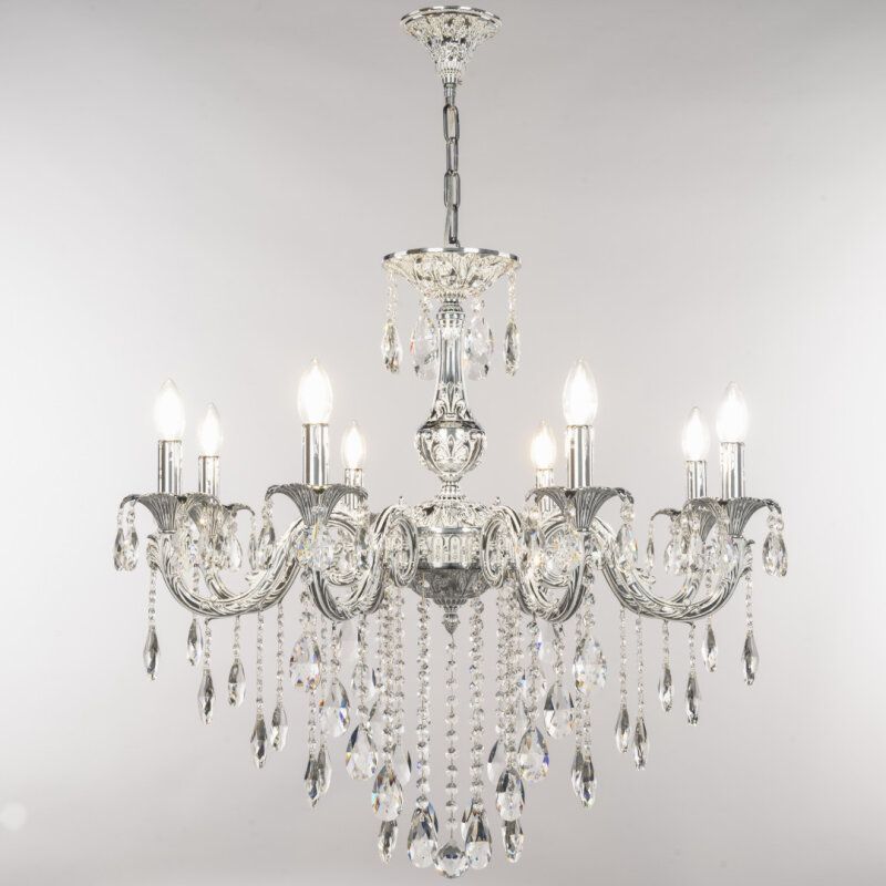 Подвесная люстра Bohemia Ivele Crystal AL7901 AL79101/8/250 B NW