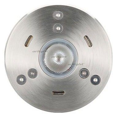 Встраиваемый в дорогу светильник Arlight KT-AQUA-COLOR-R85-9W RGB (SL, 25 deg, 12V) 024939