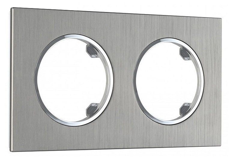 Рамка на 2 поста Arte Milano am-502.11 502.11-2.grey