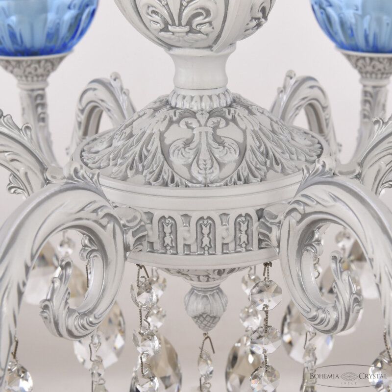 Подвесная люстра Bohemia Ivele Crystal AL7901 AL79101/6/175 A WMN P Aquamarine/M-1H