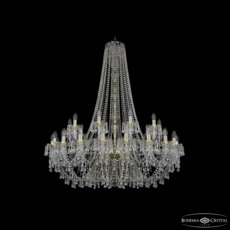Подвесная люстра Bohemia Ivele Crystal 1410 1410/20+10/400/h-130 G V0300