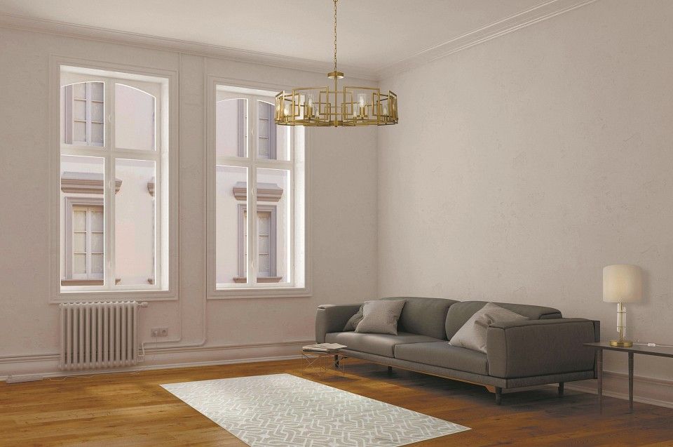 Подвесная люстра Maytoni Боуи H009PL-08G