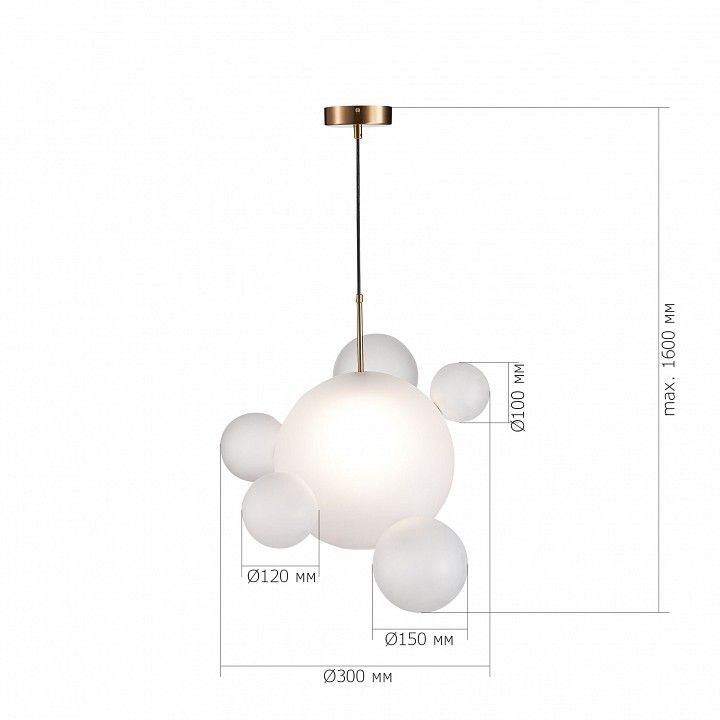 Подвесной светильник ST-Luce Bopone SL1133.513.01