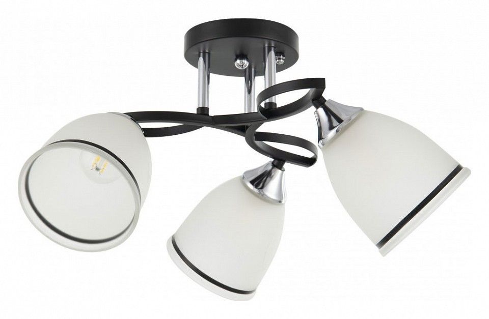 Потолочная люстра Arte Milano AMALFI-325885 325885/3A BK+CR