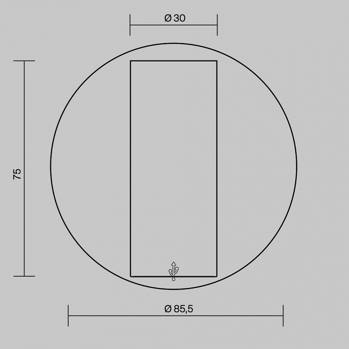 Бра Maytoni Technical Twist C081WL-L3WBS3K