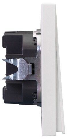 Выключатель двухклавишный без рамки Kranz STRONG KR-78-0706-4