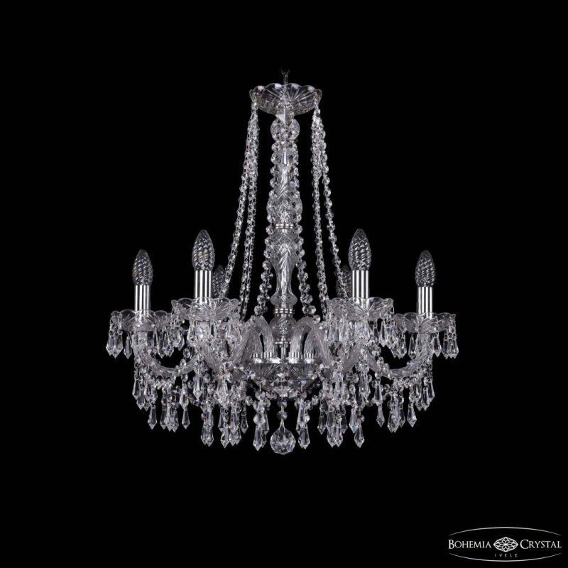 Подвесная люстра Bohemia Ivele Crystal 1403 1403/6/195/h-60 Ni