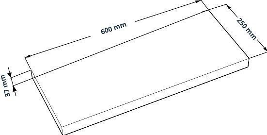 Полка навесная Гуд Лакк Фора S00739
