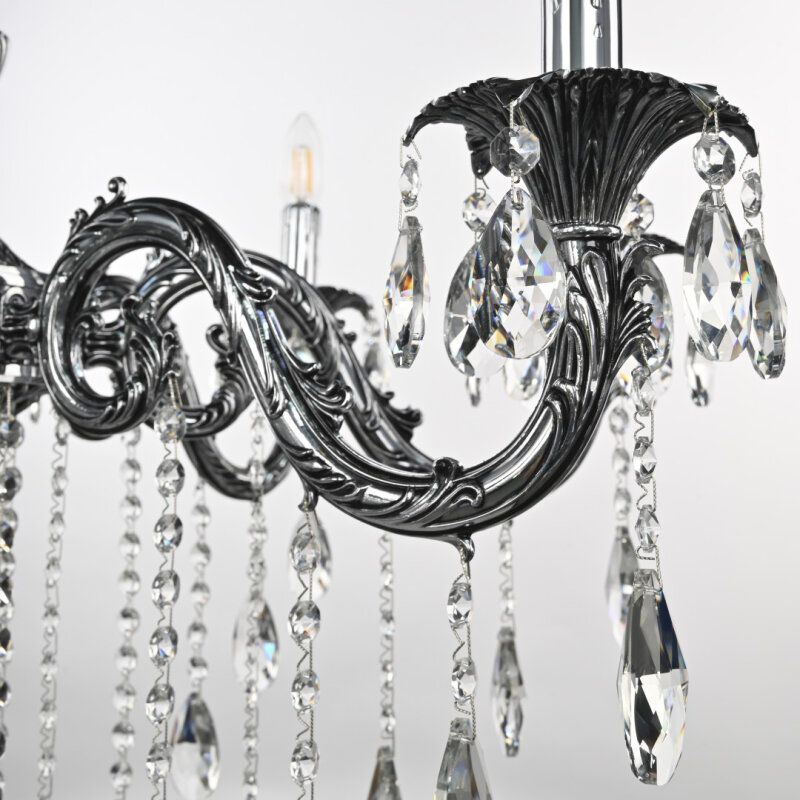Подвесная люстра Bohemia Ivele Crystal AL7901 AL79101/8/250 B NB