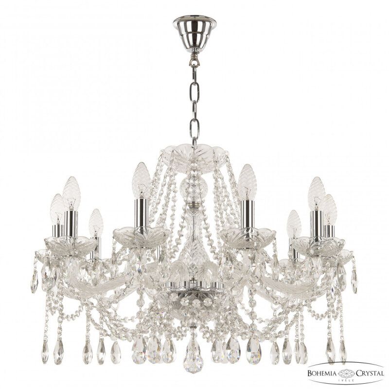 Подвесная люстра Bohemia Ivele Crystal 107 107/10/240 Ni