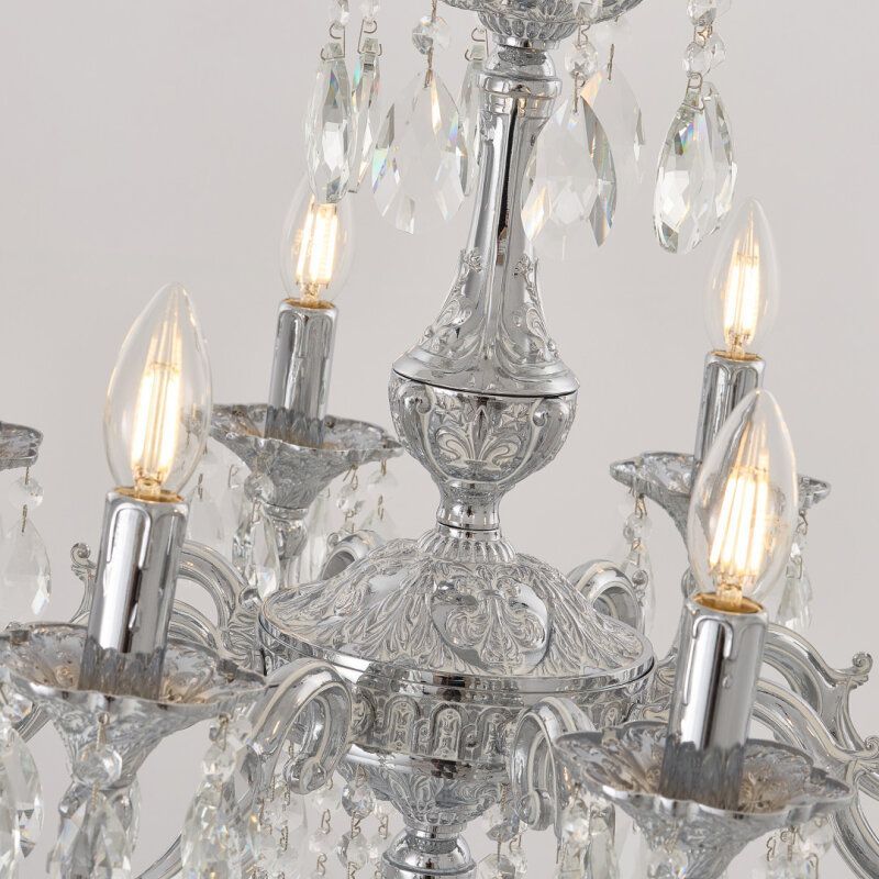Торшер Bohemia Ivele Crystal AL7801 AL78101T/8/175 B NW