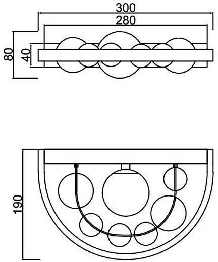 Бра ST-Luce Olmi SL1510.201.01
